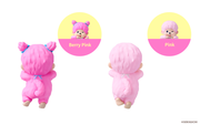 HIPPERS Monchhichi COLORS: Wink Series J6