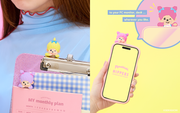 HIPPERS Monchhichi COLORS: Wink Series J6