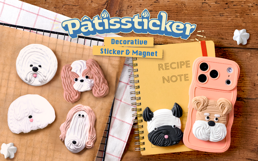 Pâtissticker Meringue Dogs Series Y4