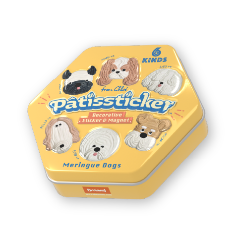 Pâtissticker Meringue Dogs Series Y4