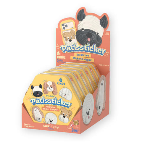 Pâtissticker Meringue Dogs Series Y4