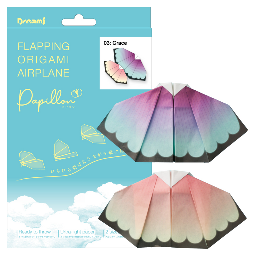 Papillon Origami Airplanes W8